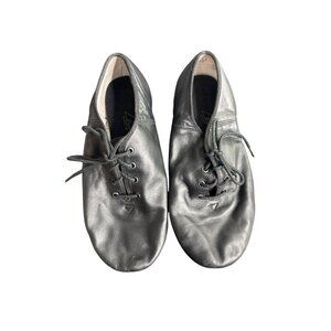 Leo's Black Women's Oxford Jazz Shoes Size 8.5